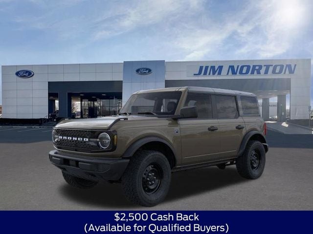 2026 Ford Bronco Big Bend in Gray — front three-quarter view