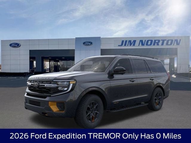 2026 Ford Expedition Tremor in Gray Metallic — front three-quarter view