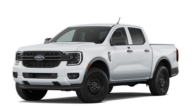 2026 Ford Ranger XL in Oxford White — front three-quarter view