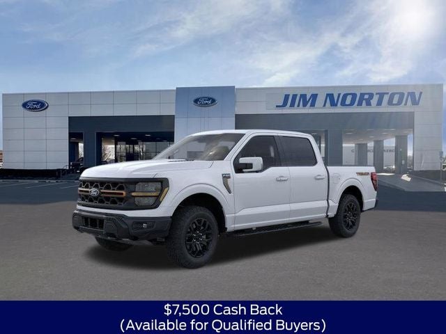 2025 Ford F-150 Tremor in Oxford White — front three-quarter view