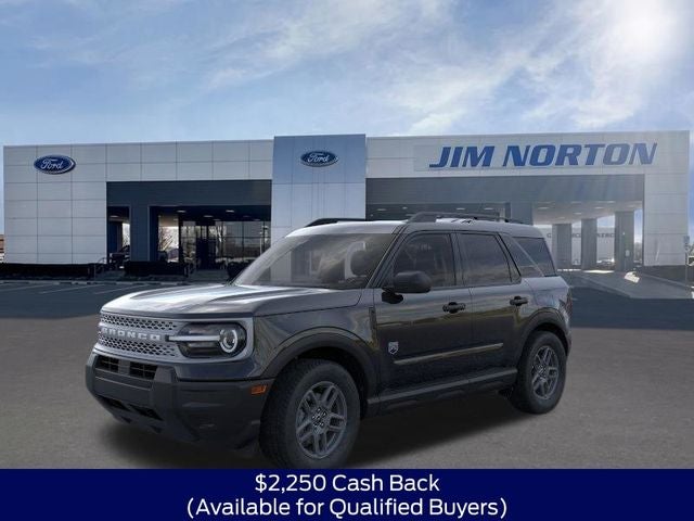 2026 Ford Bronco Sport Big Bend in Shadow Black — front three-quarter view
