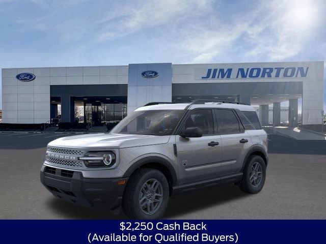 2026 Ford Bronco Sport Big Bend in Gray Metallic — front three-quarter view