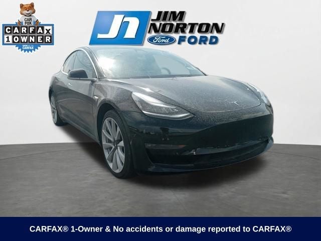 2019 Tesla Model 3 Long Range in Other — front three-quarter view